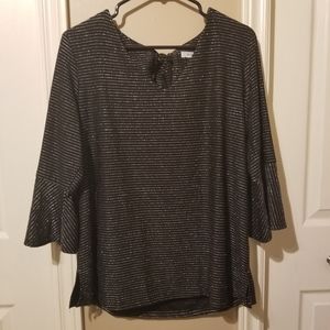 Ricki's sparkly occasion bow back top